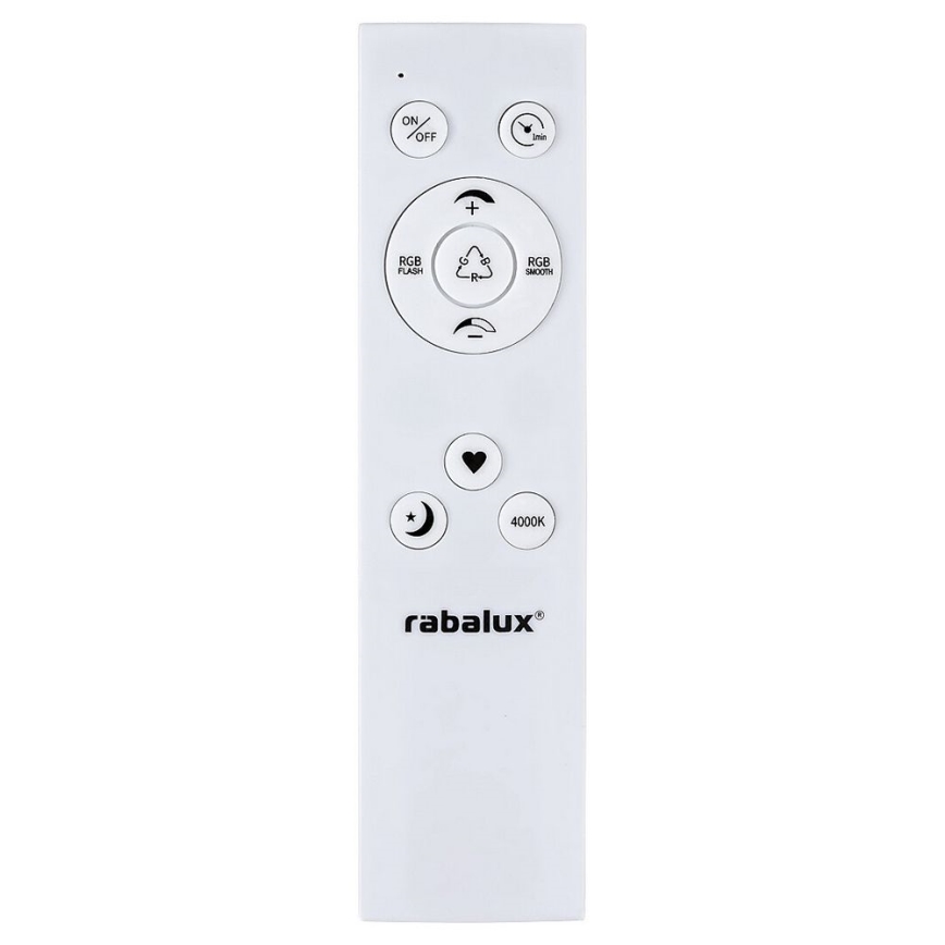 Rabalux - LED RGB Aptumšojama griestu lampa LED/22W/230V Wi-Fi Tuya + tālvadības pults