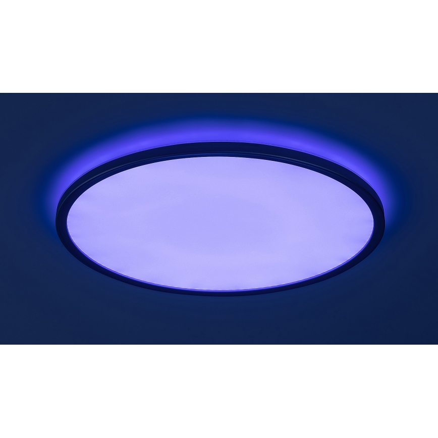 Rabalux - LED RGB dimējams griestu gaismeklis LED/22W/230V Wi‑Fi Tuya + tālvadības pults Ø 41,5 cm