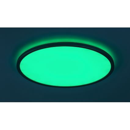 Rabalux - LED RGB dimējams griestu gaismeklis LED/22W/230V Wi‑Fi Tuya + tālvadības pults Ø 41,5 cm
