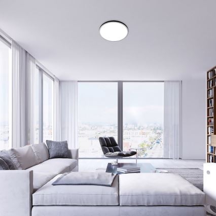 Rabalux - LED RGB dimējams griestu gaismeklis LED/22W/230V Wi‑Fi Tuya + tālvadības pults Ø 41,5 cm