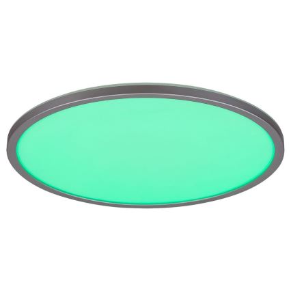 Rabalux - LED RGB dimējams griestu gaismeklis LED/22W/230V Wi‑Fi Tuya + tālvadības pults Ø 41,5 cm