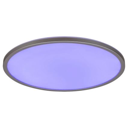 Rabalux - LED RGB dimējams griestu gaismeklis LED/22W/230V Wi‑Fi Tuya + tālvadības pults Ø 41,5 cm