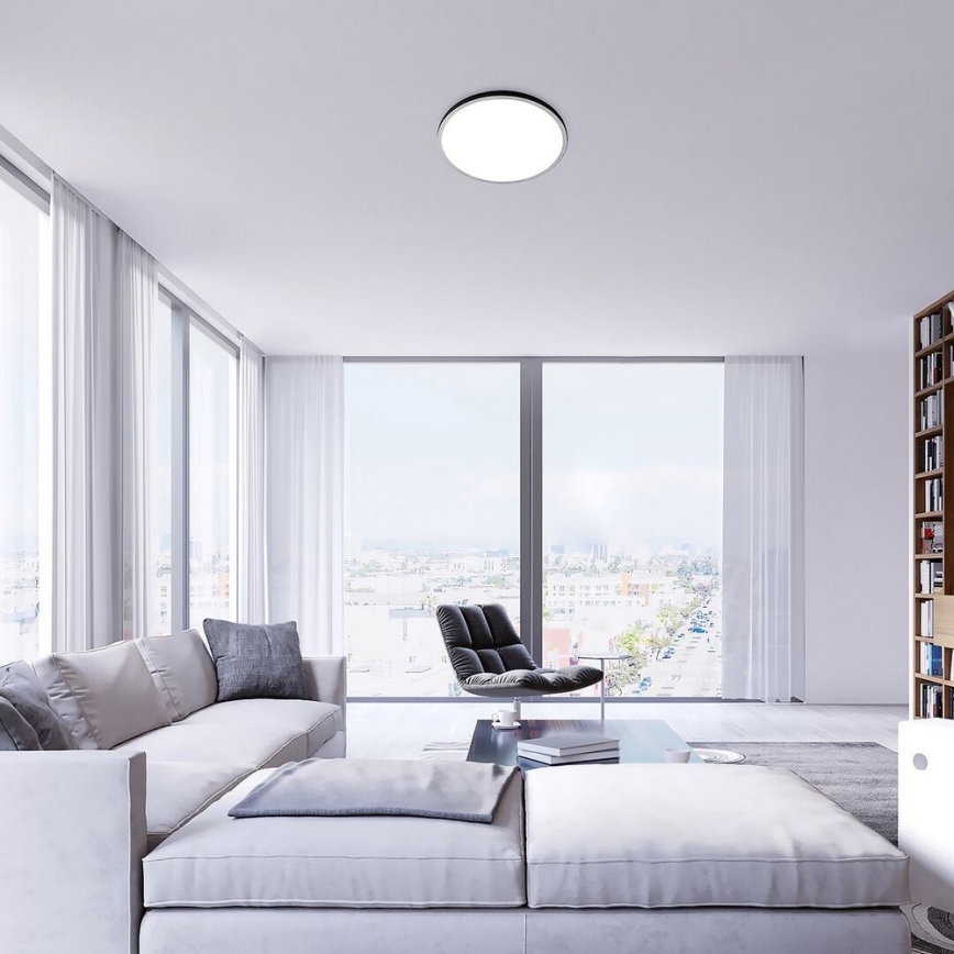 Rabalux - LED RGB Regulējams griestu gaismeklis LED/22W/230V Wi-Fi Tuya + tālvadības pults