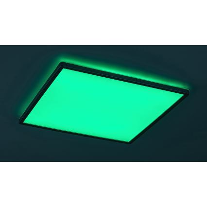 Rabalux - LED RGB regulējams griestu gaismeklis LED/22W/230V Wi-Fi Tuya + tālvadība 42x42 cm