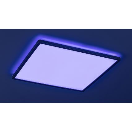 Rabalux - LED RGB regulējams griestu gaismeklis LED/22W/230V Wi-Fi Tuya + tālvadība 42x42 cm