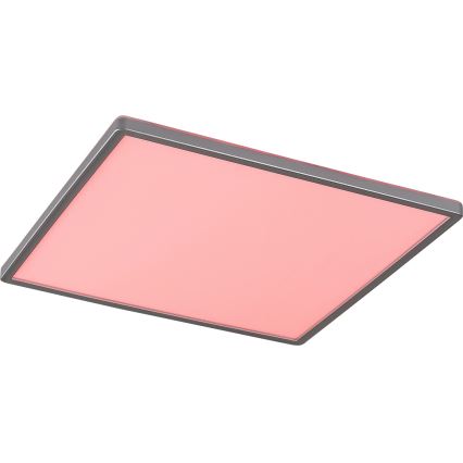 Rabalux - LED RGB regulējams griestu gaismeklis LED/22W/230V Wi-Fi Tuya + tālvadība 42x42 cm