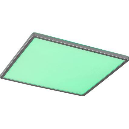 Rabalux - LED RGB regulējams griestu gaismeklis LED/22W/230V Wi-Fi Tuya + tālvadība 42x42 cm