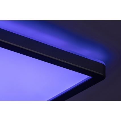 Rabalux - LED RGB regulējams griestu gaismeklis LED/22W/230V Wi-Fi Tuya + tālvadība 42x42 cm
