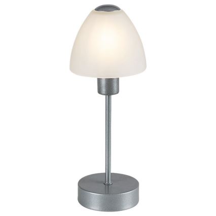Rabalux - Aptumšojama galda lampa 1xE14/40W/230V matēta hroma
