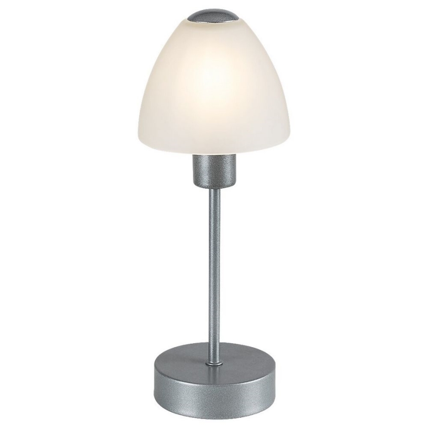 Rabalux - Aptumšojama galda lampa 1xE14/40W/230V matēta hroma