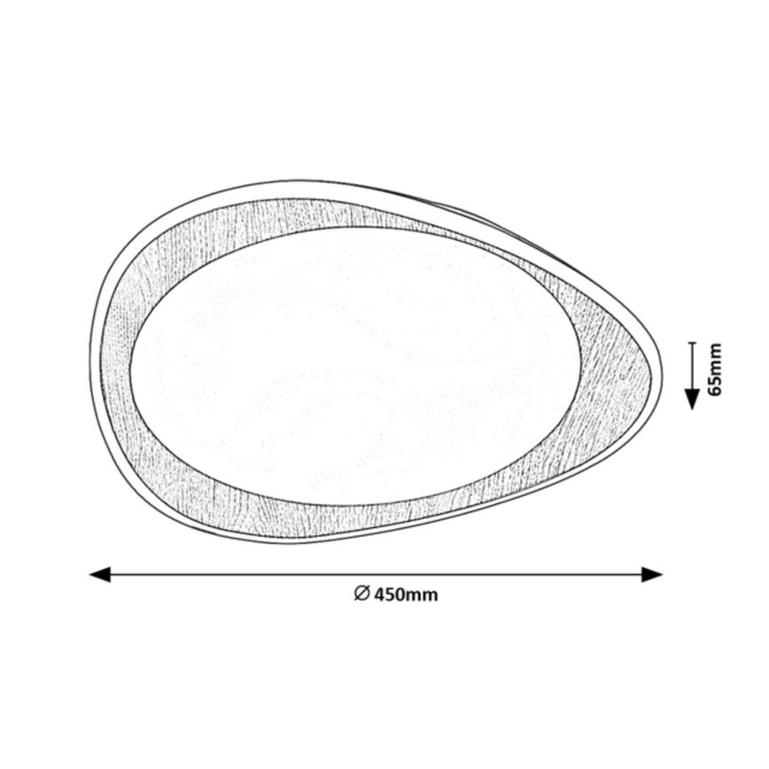 Rabalux - LED Griestu gaismeklis LED/24W/230V