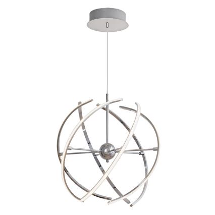 Rabalux 2433 - LED lustra ALYSON LED/48W/230V sudraba