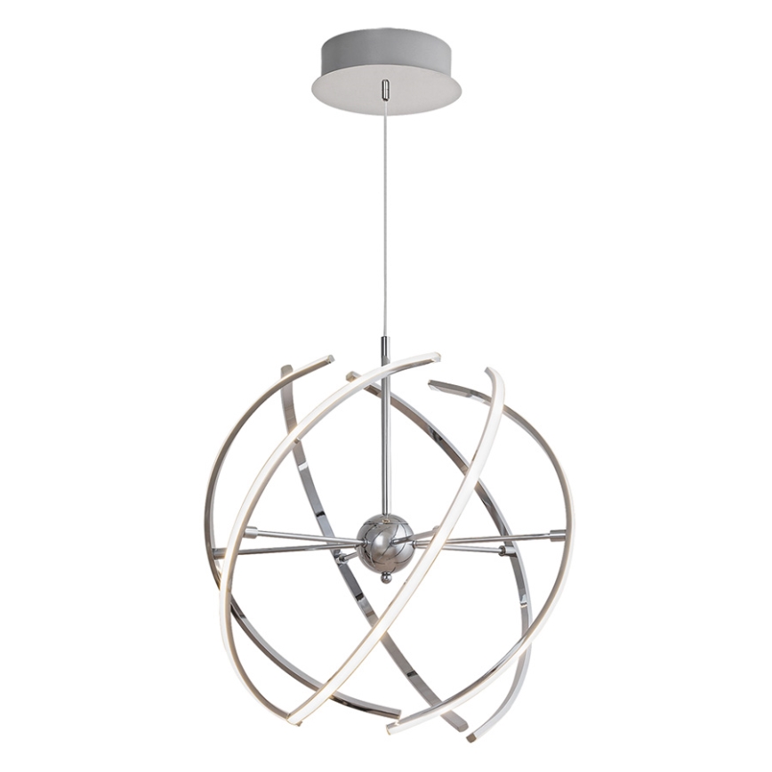 Rabalux 2433 - LED lustra ALYSON LED/48W/230V sudraba