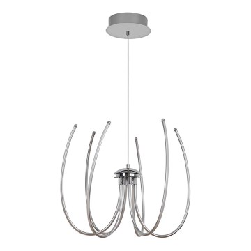 Rabalux 2434 - LED lustra ALISHA LED/62W/230V sudraba