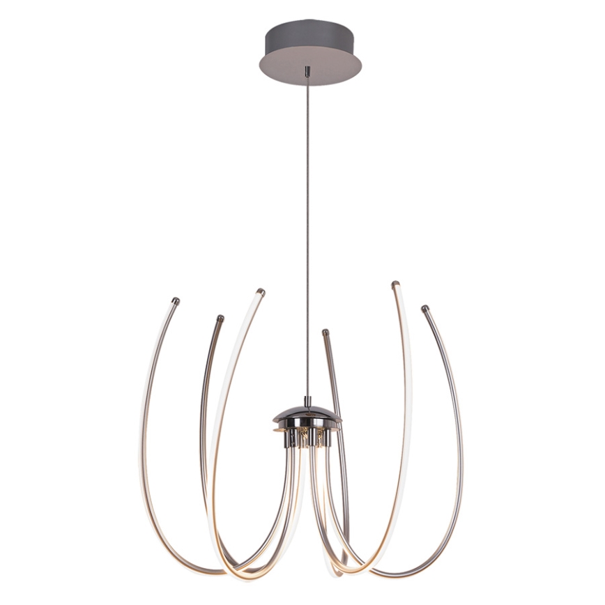 Rabalux 2434 - LED lustra ALISHA LED/62W/230V sudraba