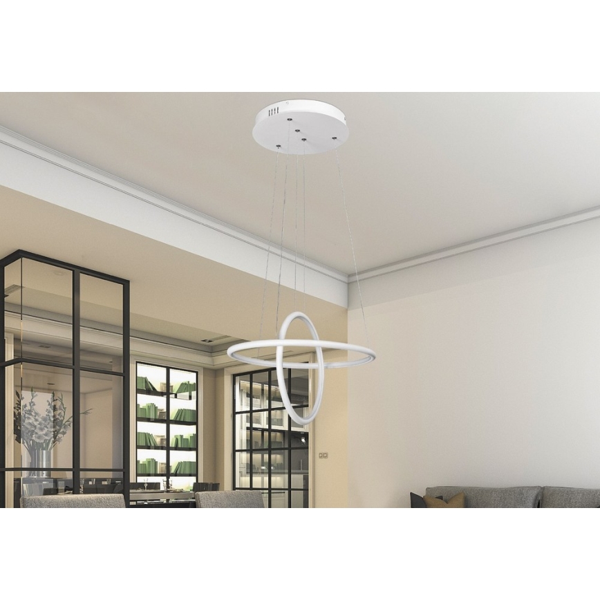 Rabalux - LED lustra LED/37W/230V balts