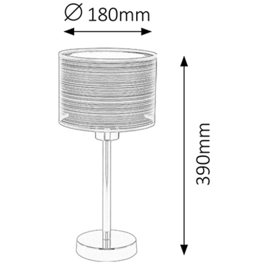 Rabalux - Galda lampa E27/60W