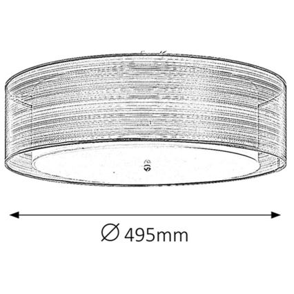 Rabalux - Griestu lampa 3xE14/25W/230V d. 49,5 cm