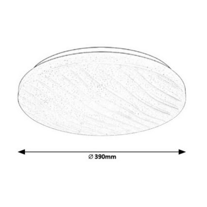 Rabalux 2675 - LED Aptumšojams griestu gaismeklis MILENA LED/24W/230V