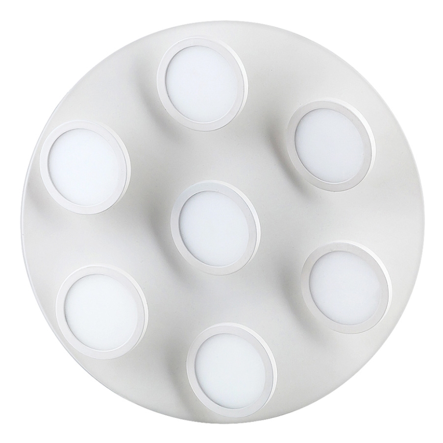 Rabalux 2715 - LED griestu gaismeklis ELSA 7xLED/6W/230V balts