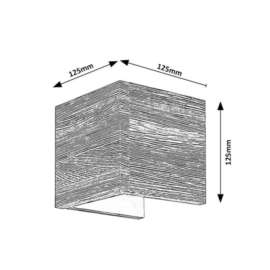 Rabalux  - LED Sienas lampa CINNAMON LED/7W/230V