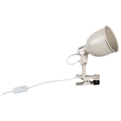 Rabalux - Lampa ar fiksatoru 1xE14/25W/230V bēša