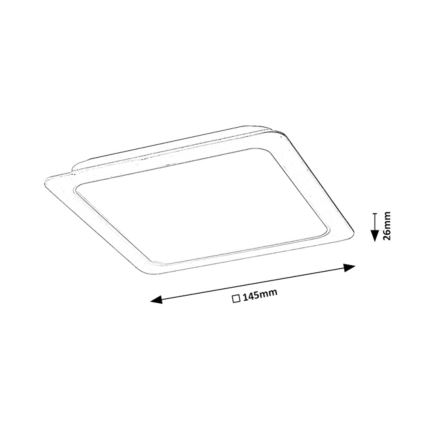 Rabalux - LED  Iegremdējama lampa LED/12W/230V 14,5 cm