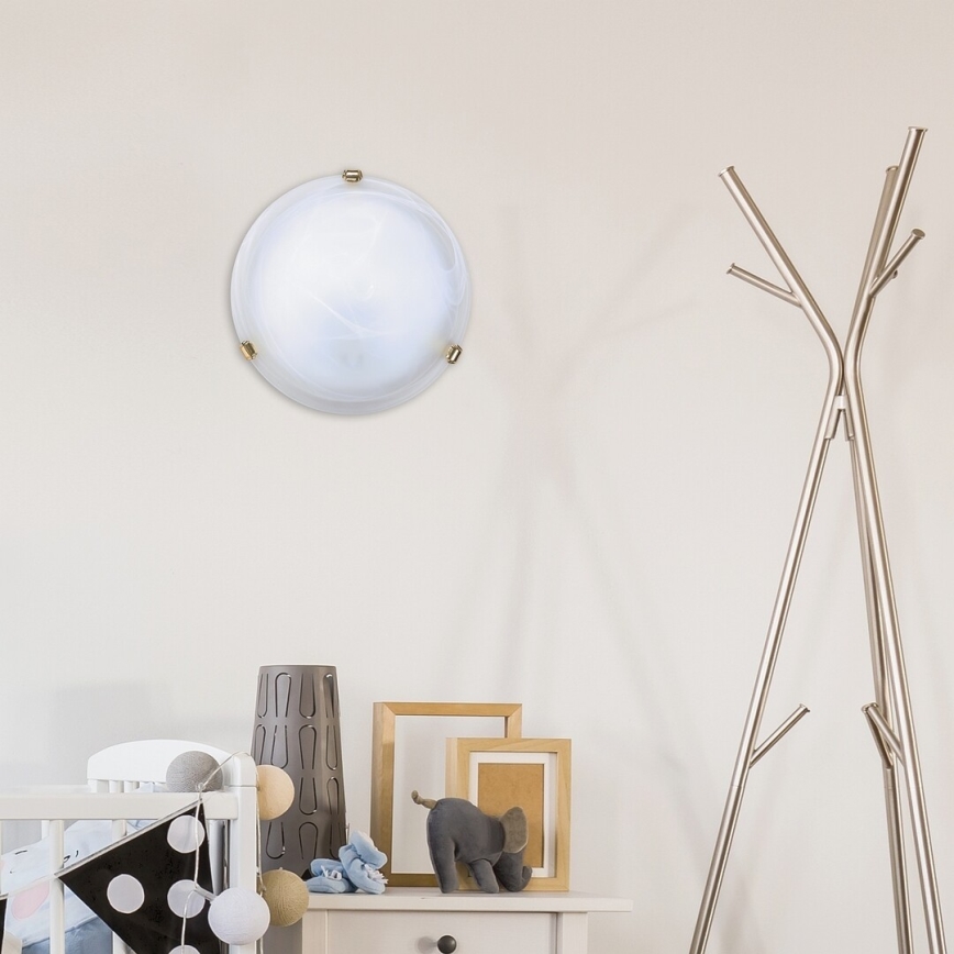 Rabalux - Griestu lampa 1xE27/60W/230V alabastrs stikls