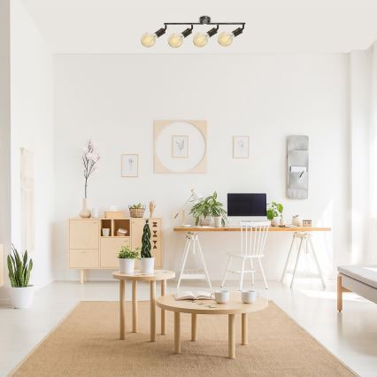 Rabalux - Starmetis 4xE27/25W/230V