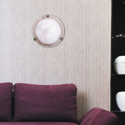 Rabalux - Griestu lampa 1xE27/60W/230V alabastres stikls