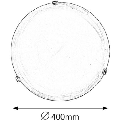 Rabalux - Griestu lampa 2xE27/60W/230V