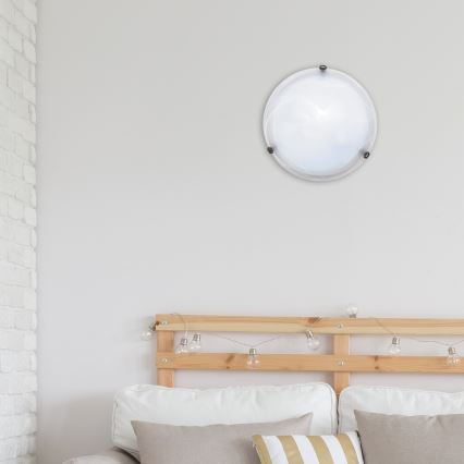 Rabalux - Griestu gaismeklis 2xE27/60W/230V alabastera stikls