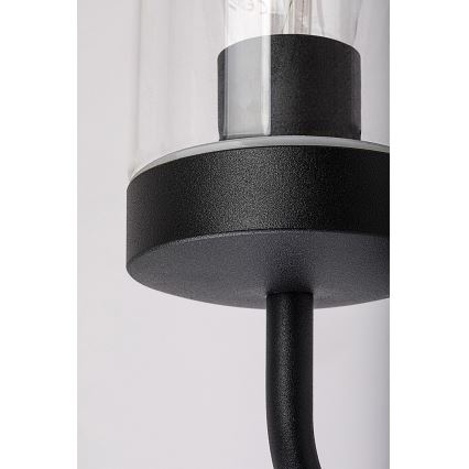 Rabalux - Vannas istabas sienas lampa 1xE27/60W/230V IP44 melna