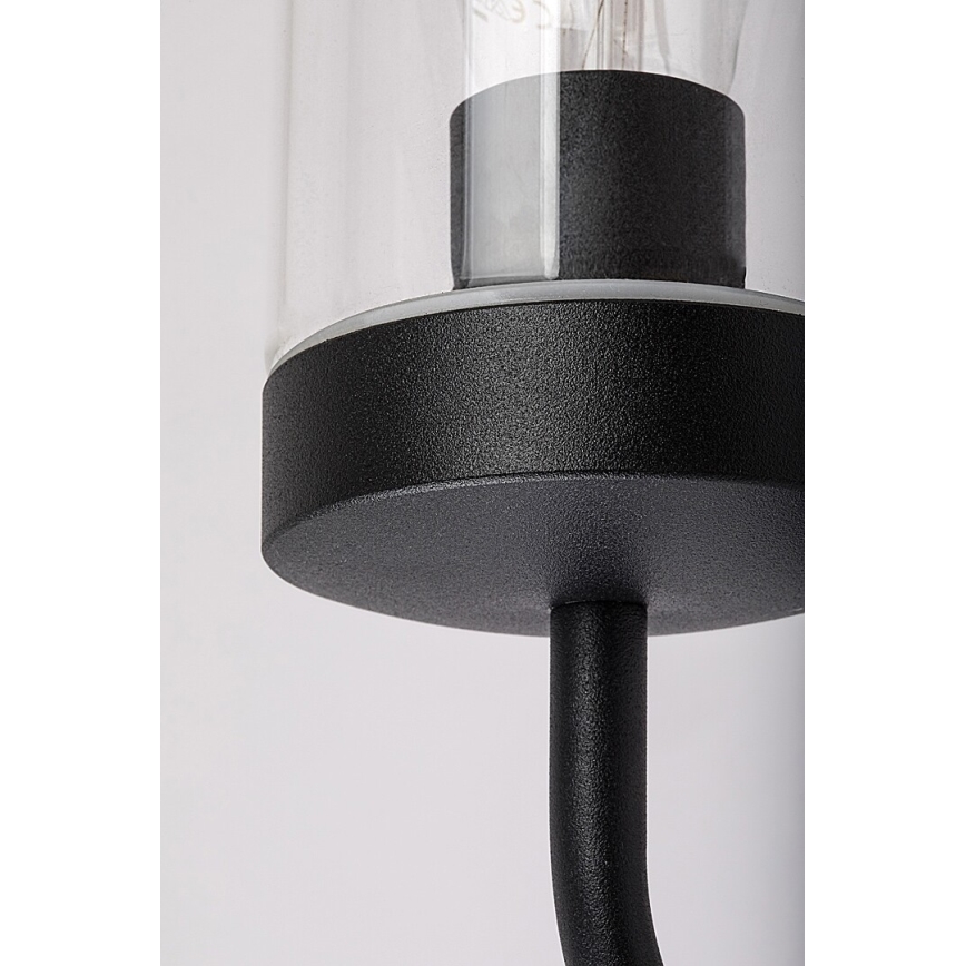 Rabalux - Vannas istabas sienas lampa 1xE27/60W/230V IP44 melna