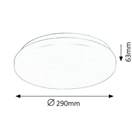 Rabalux - LED griestu gaismeklis 1xLED/20W/230V