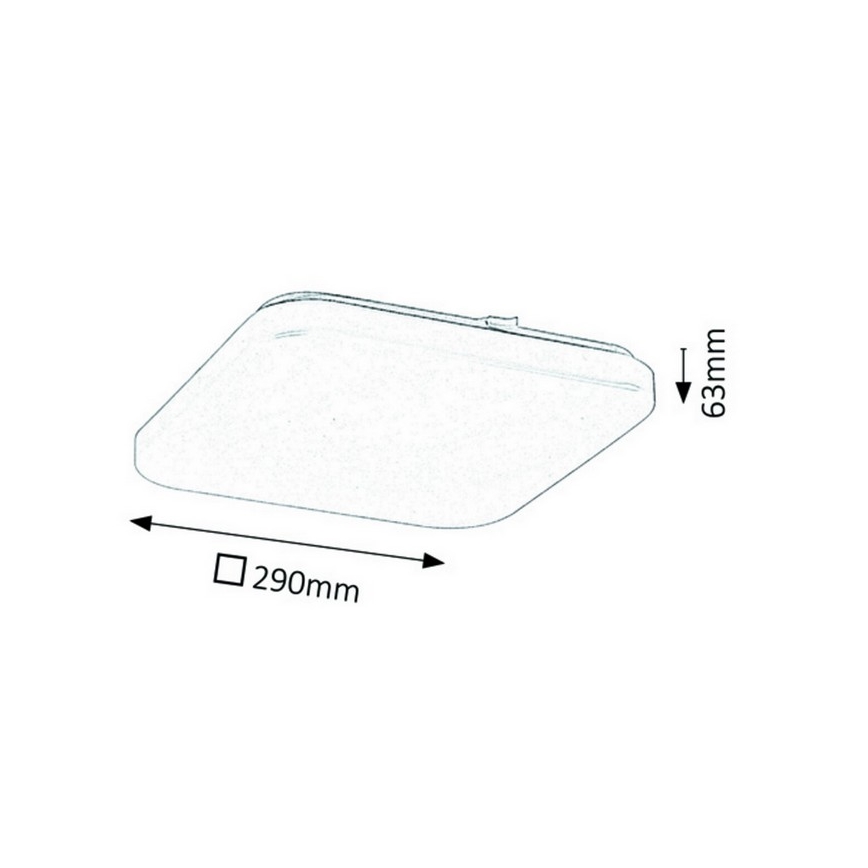 Rabalux - LED griestu lampa LED/20W/230V 29x29 cm