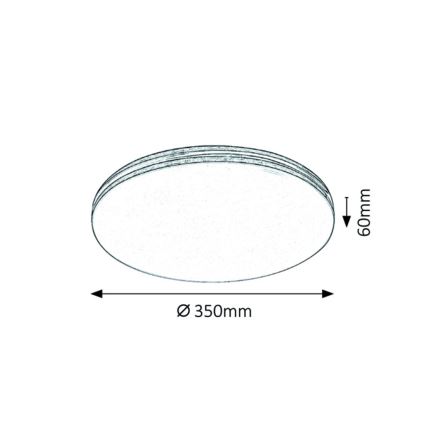 Rabalux - LED griestu gaismeklis LED/18W/230V