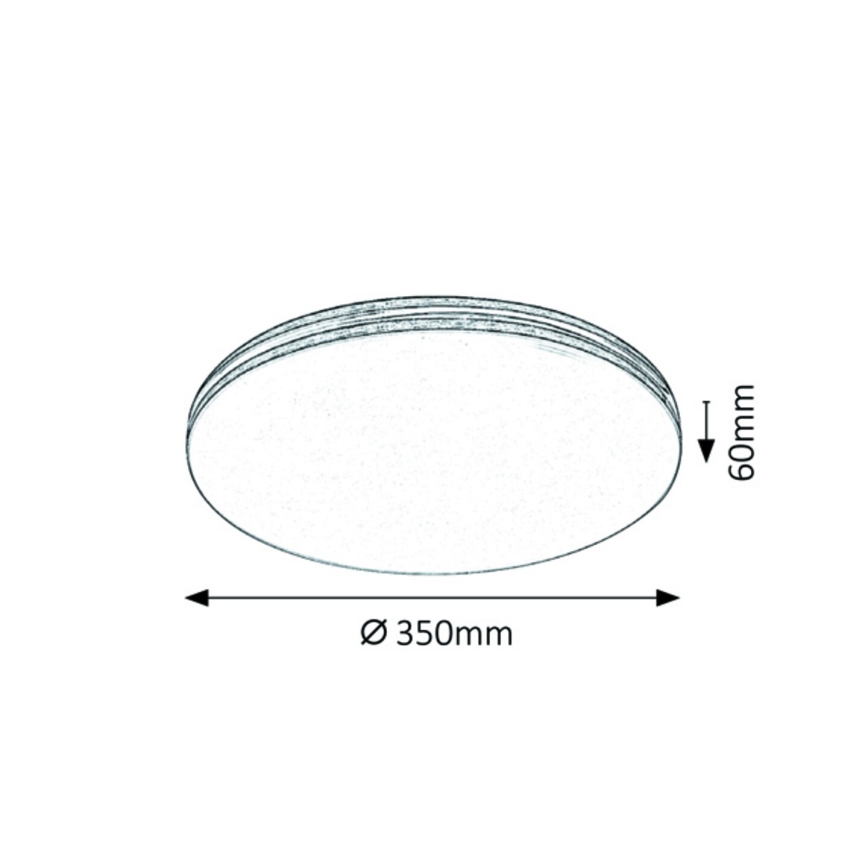 Rabalux - LED griestu gaismeklis LED/18W/230V