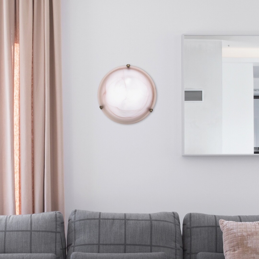 Rabalux - griestu gaismeklis 2xE27/60W/230V ar alabastera stiklu