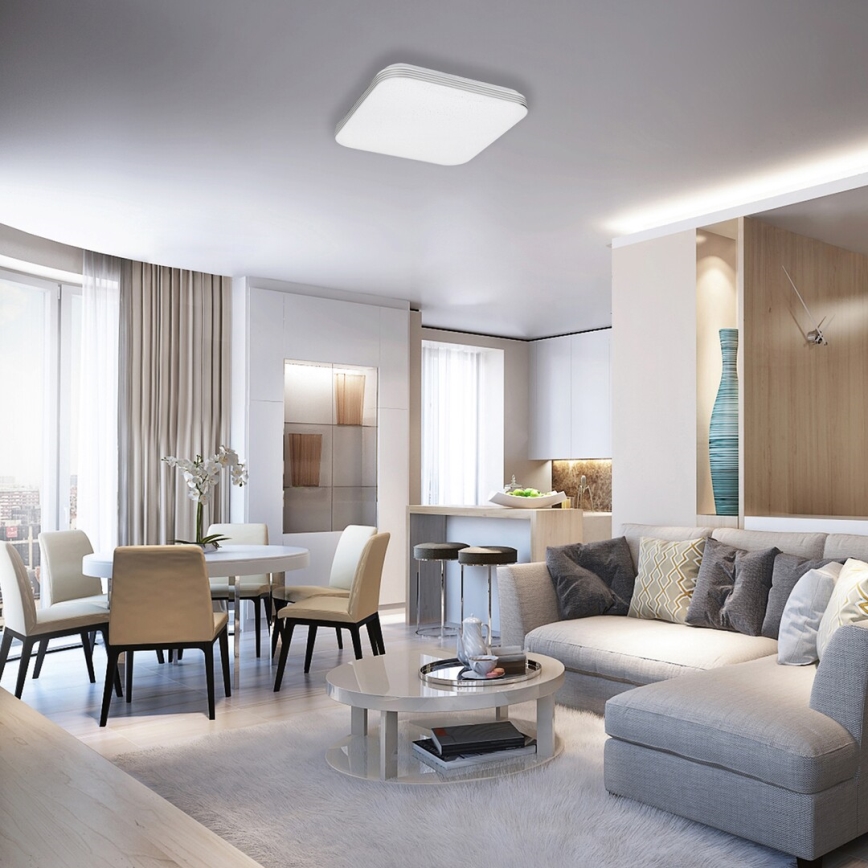 Rabalux - LED griestu lampa LED/36W/230V, kvadrātveida, 53x53 cm