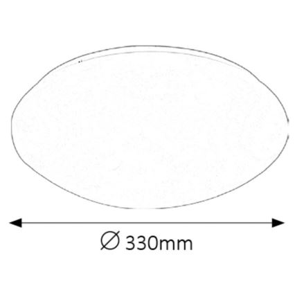 Rabalux - LED griestu gaismeklis LED/18W/230V