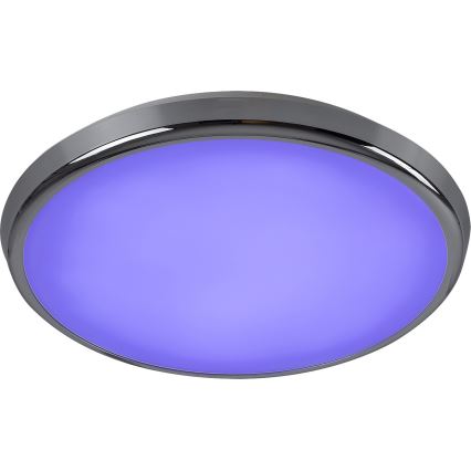 Rabalux - LED RGB Vannas istabas griestu lampa LED/18W/230V d. 30 cm 3000-6500K IP44 + tālvadības pults