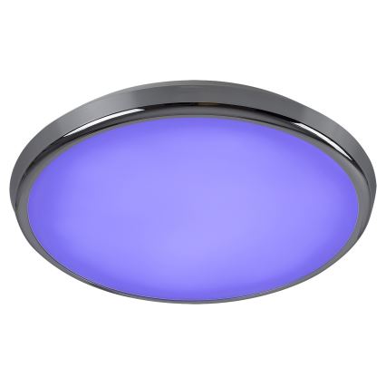 Rabalux - LED RGB Vannas istabas griestu lampa LED/18W/230V d. 30 cm 3000-6500K IP44 + tālvadības pults