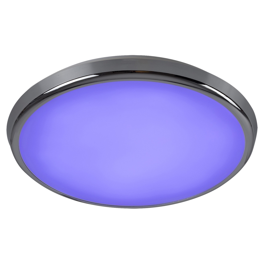 Rabalux - LED RGB Vannas istabas griestu lampa LED/18W/230V d. 30 cm 3000-6500K IP44 + tālvadības pults