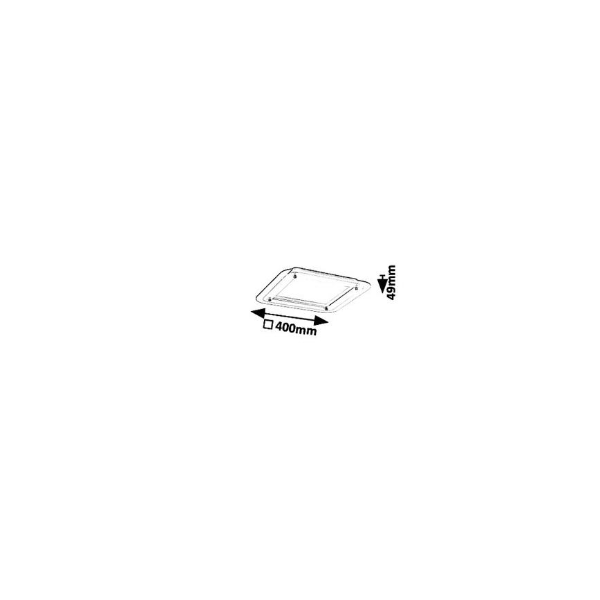 LED Griestu gaismeklis LED/18W/230V
