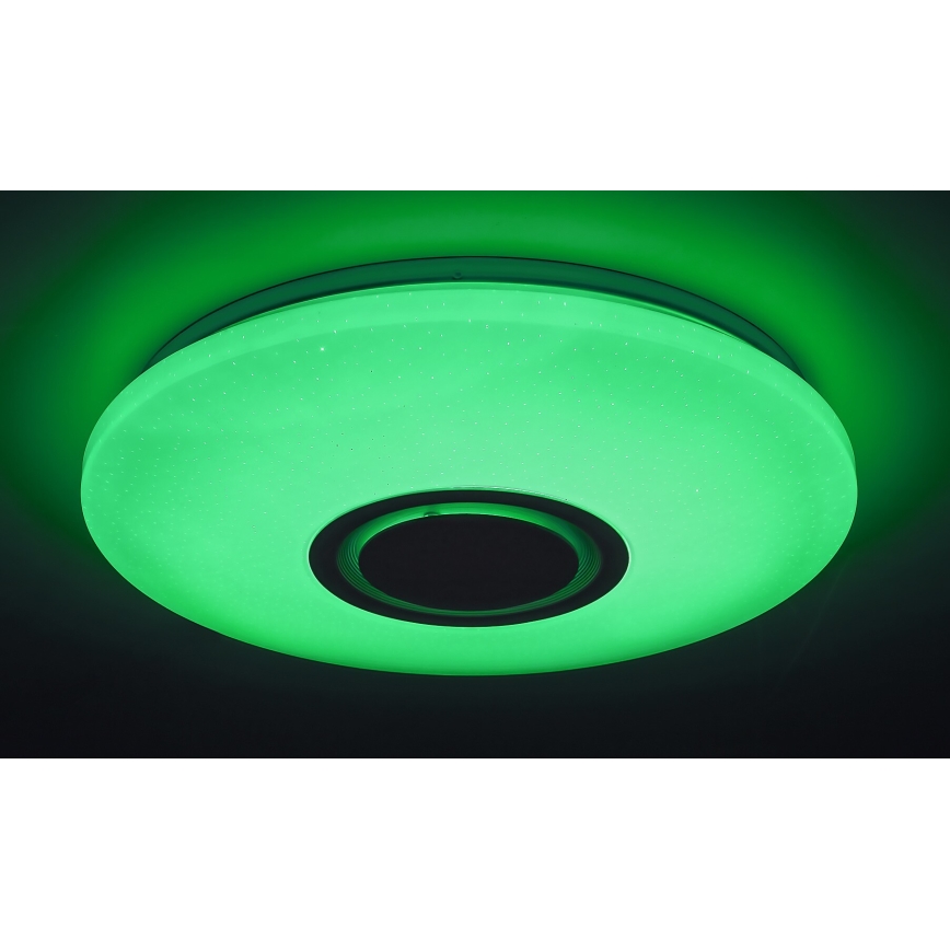 Rabalux - LED RGB Aptumšojama griestu lampa ar skaļruni LED/24W/230V Wi-Fi Tuya + tālvadības pults