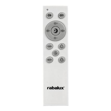 Rabalux - LED RGB Aptumšojama griestu lampa ar skaļruni LED/24W/230V Wi-Fi Tuya + tālvadības pults