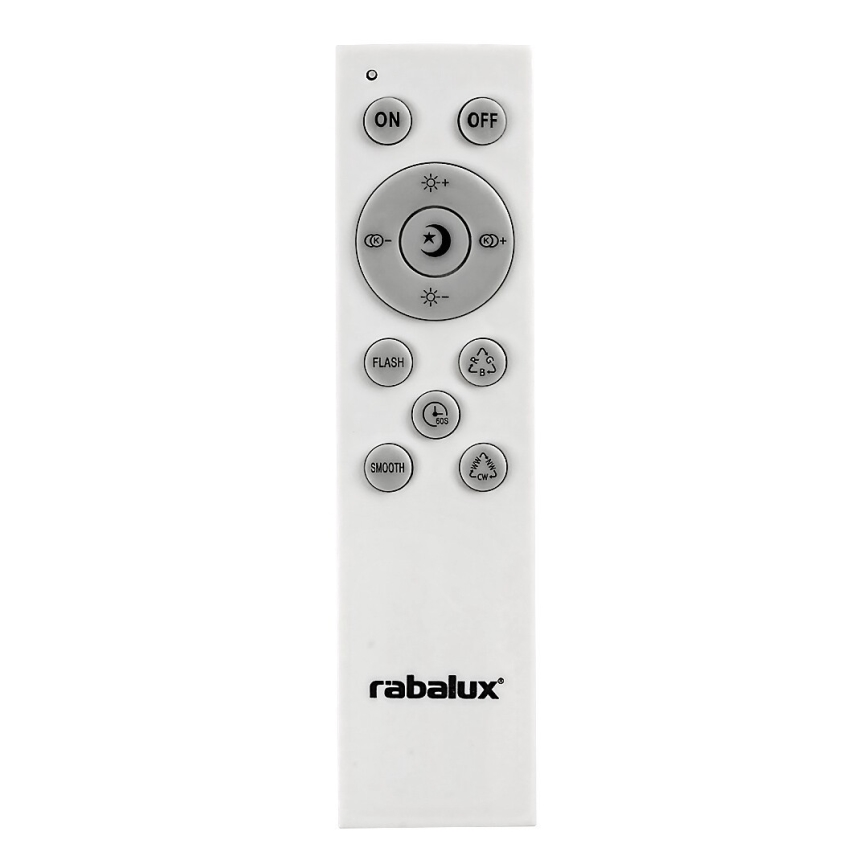Rabalux - LED RGB Aptumšojama griestu lampa ar skaļruni LED/24W/230V Wi-Fi Tuya + tālvadības pults