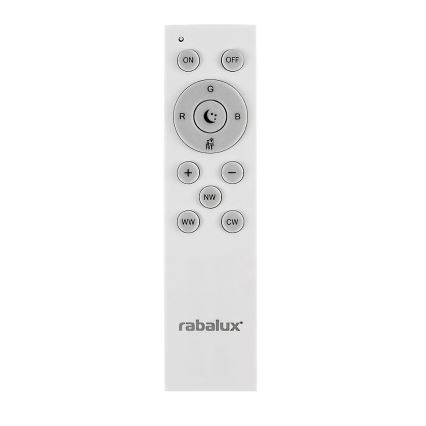 Rabalux - LED RGB Aptumšojama griestu lampa LED/40W/230V 2700-6500K Wi-Fi Tuya  + tālvadības pults