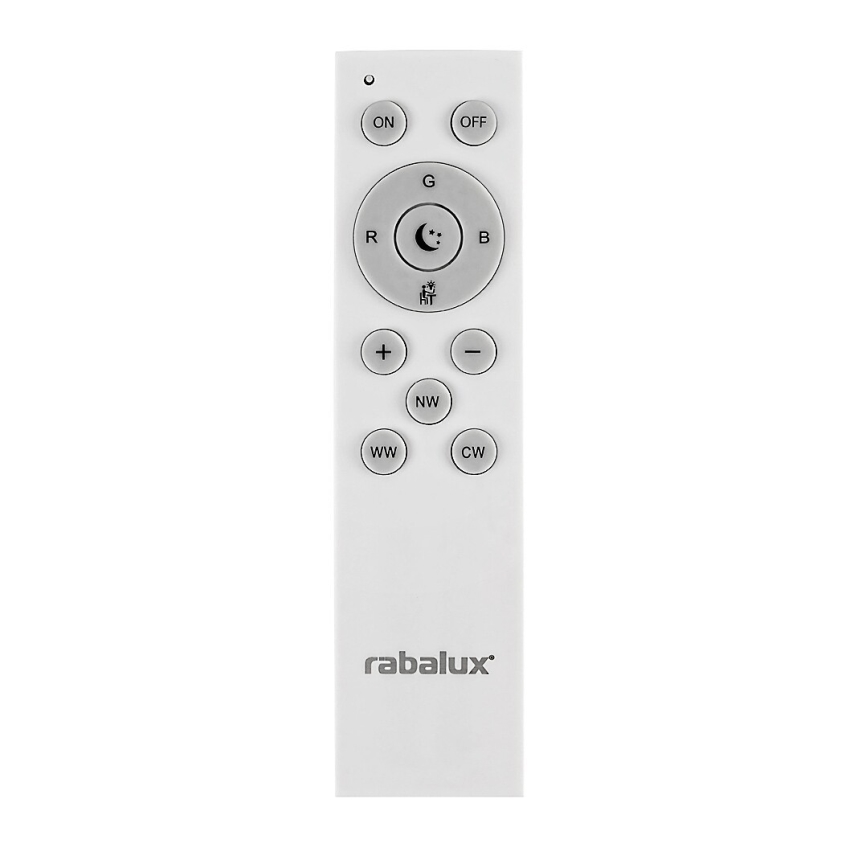 Rabalux - LED RGB Regulējams griestu gaismeklis LED/40W/230V 2700-6500K Wi-Fi Tuya + tālvadība